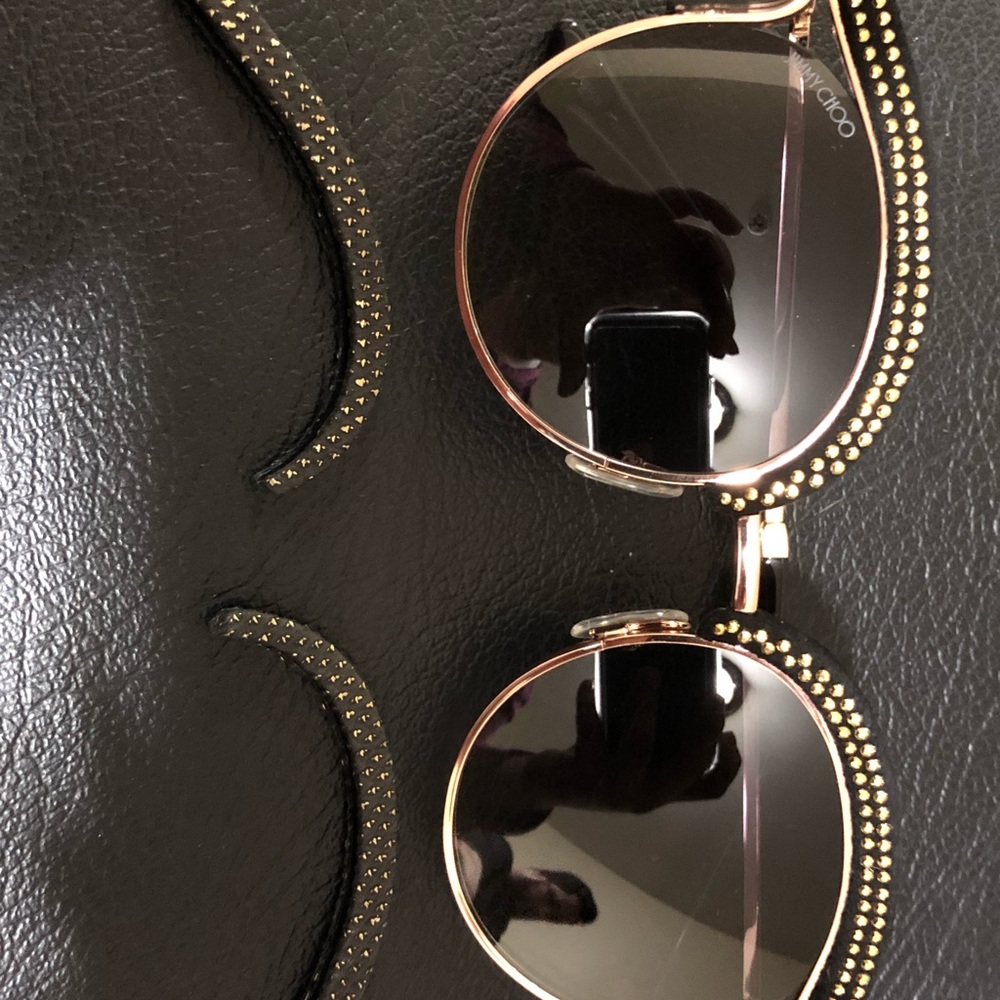 WOMENS JIMMY CHOO CATEYE SUNGLASSES - Picture 8 of 8